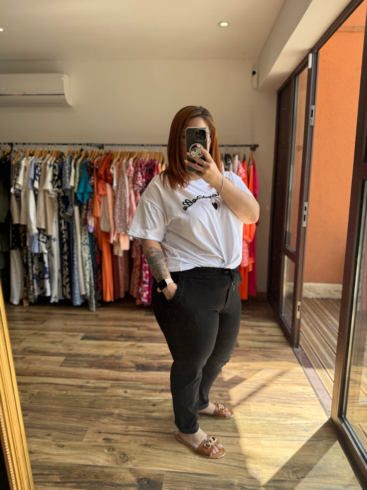 Pantalon Silvere noir CURVY