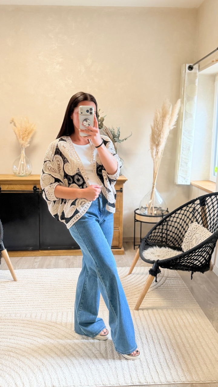 Gilet en crochet Rony