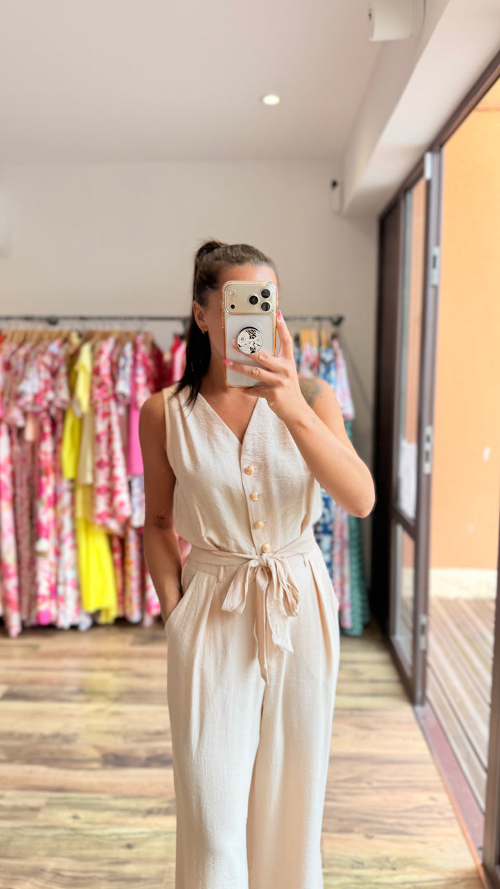 Combinaison Roxanne beige