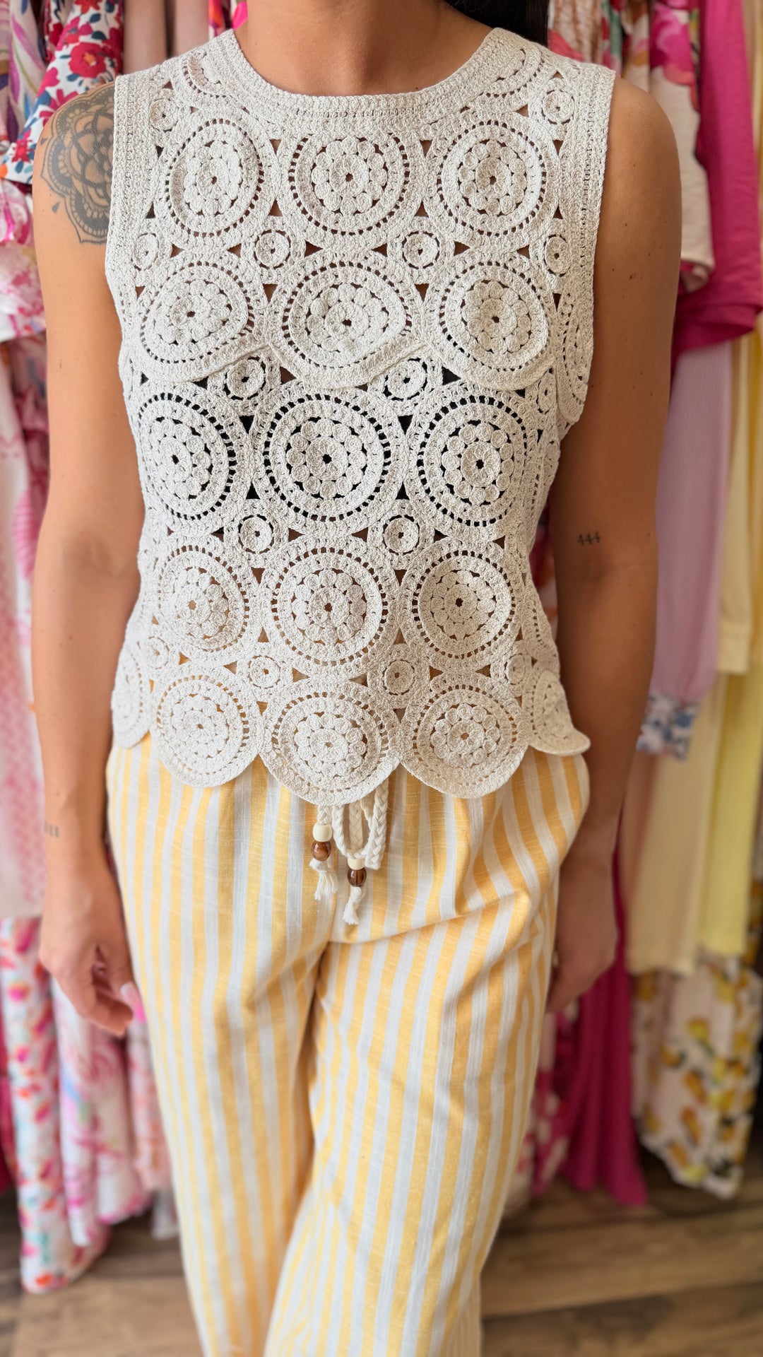 Top crochet David