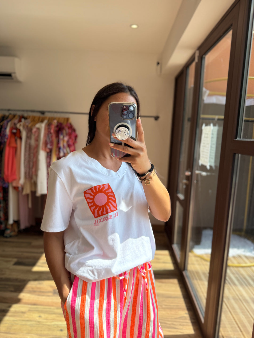 Teeshirt le soleil CURVY