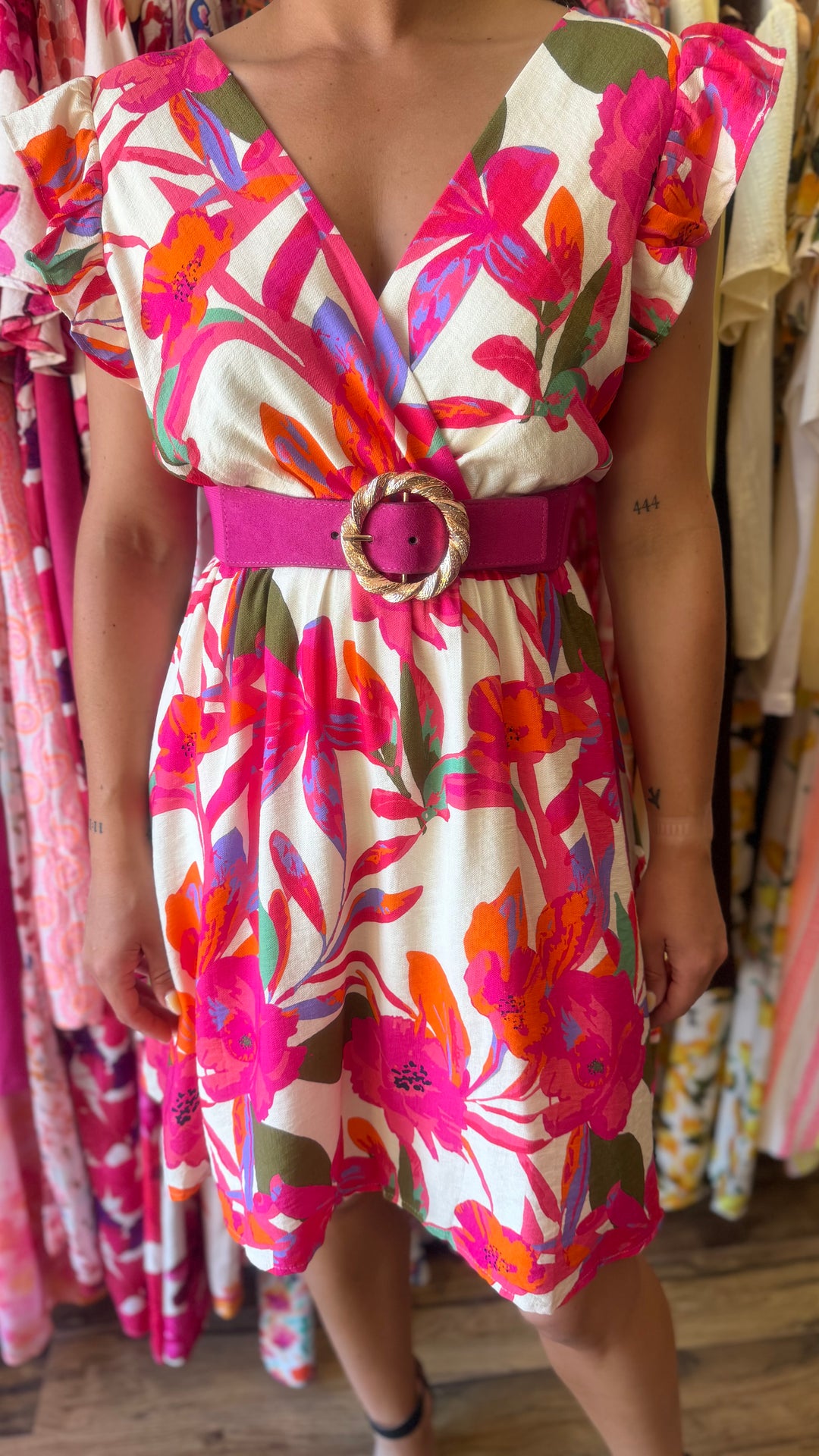 Robe courte Opale (PRÉCOMMANDE EXPÉDITION LE 27 Mai)