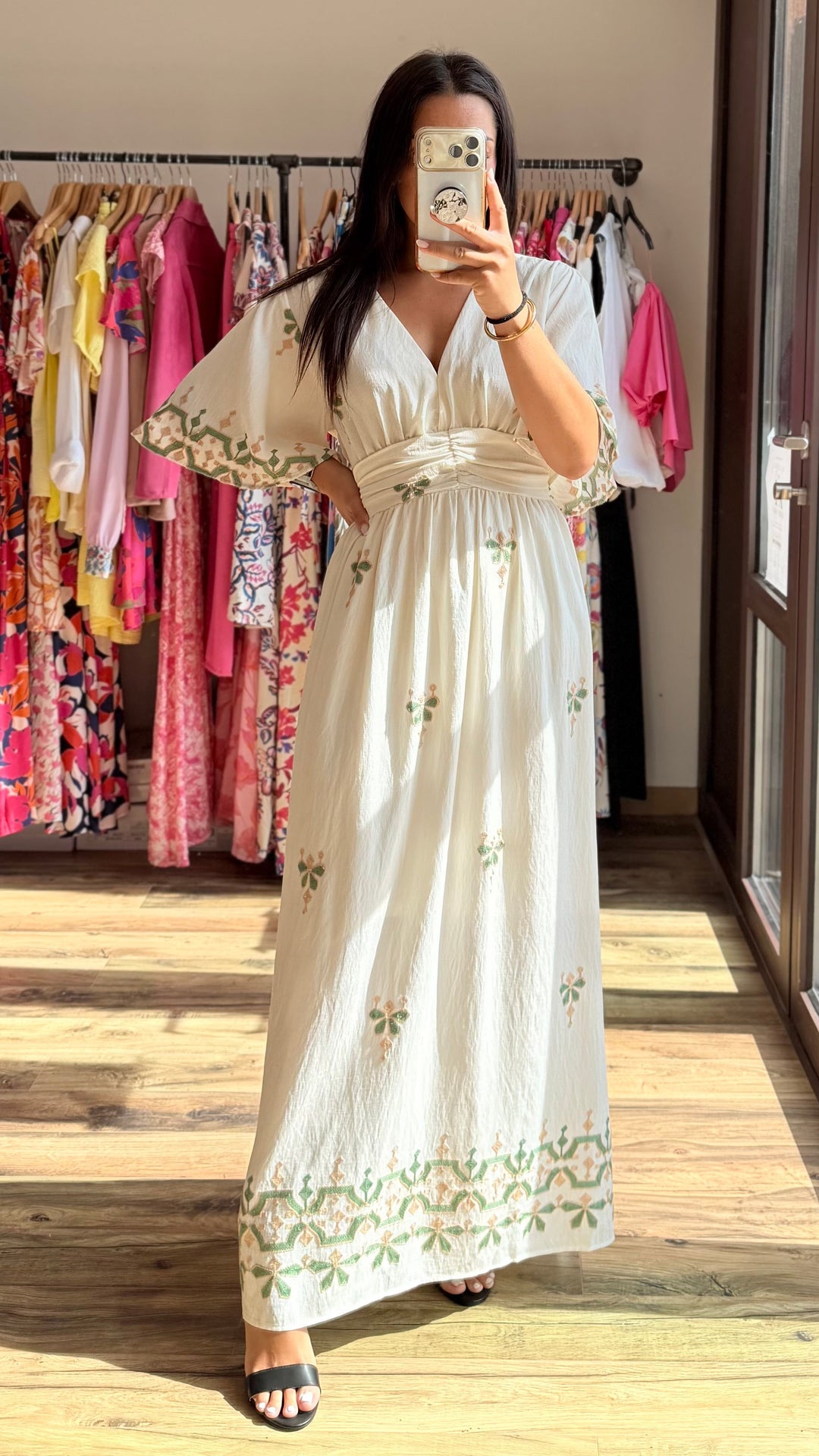 Robe longue Olympea CURVY