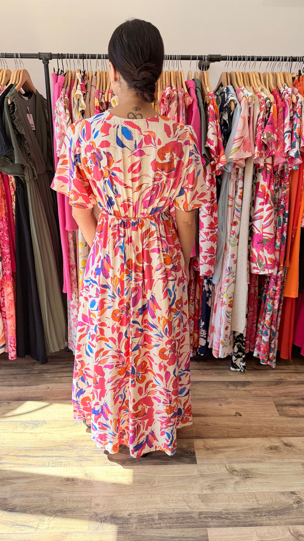 Robe longue Amara CURVY