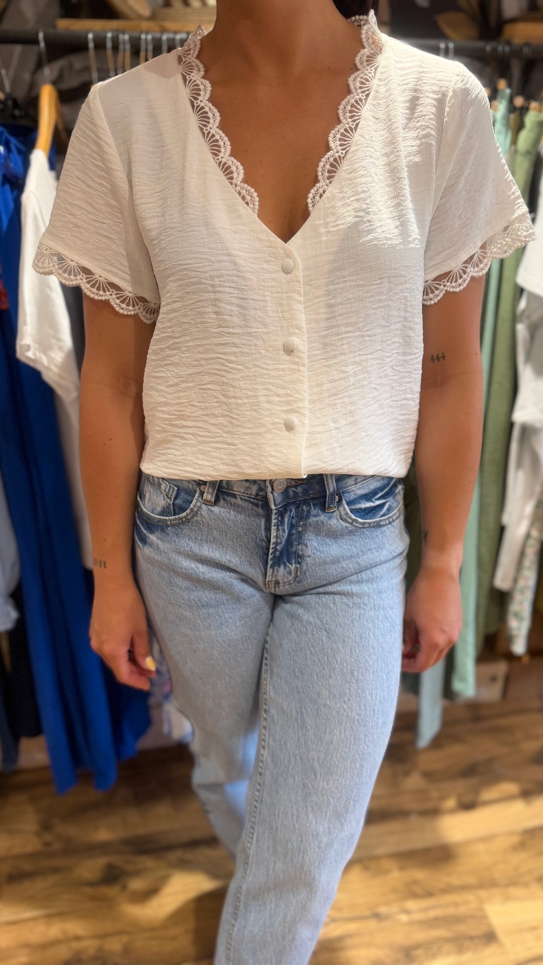 Chemise Mirta blanche