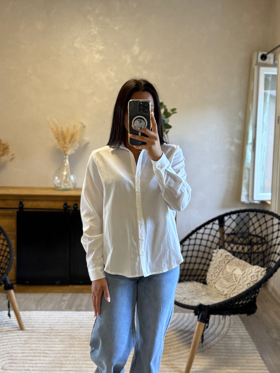 Chemise Ondine blanche
