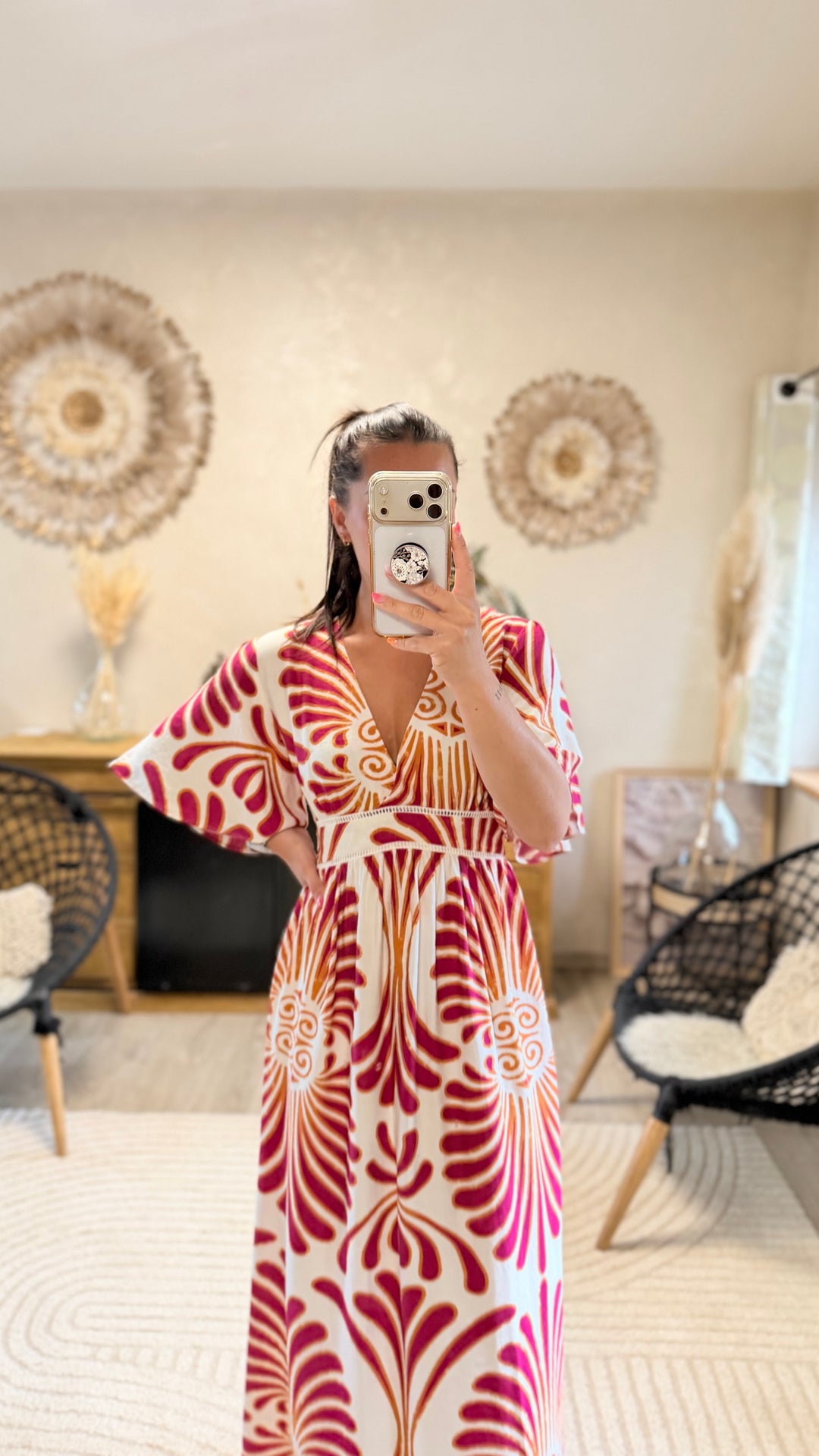 Robe longue Jilly CURVY