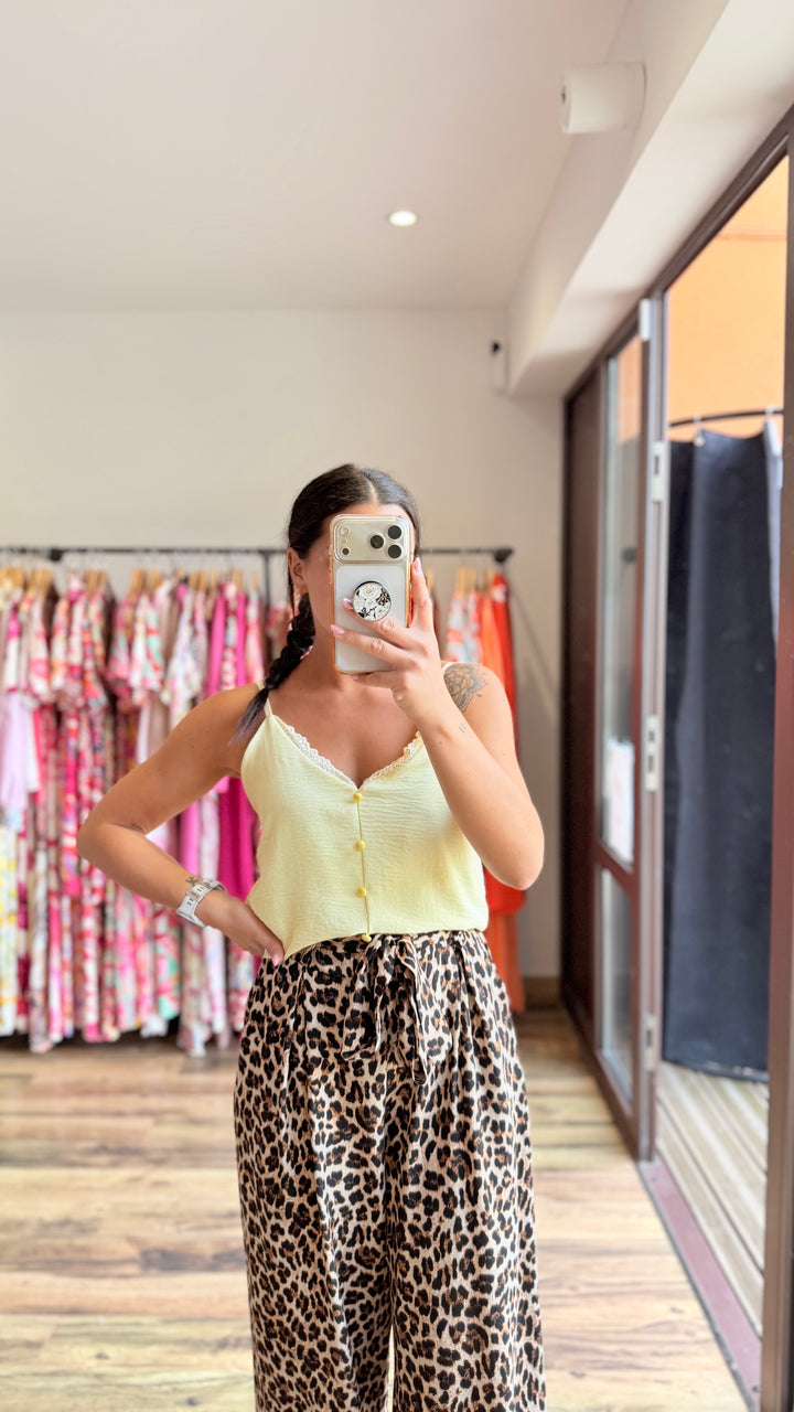 Top Hosa jaune CURVY