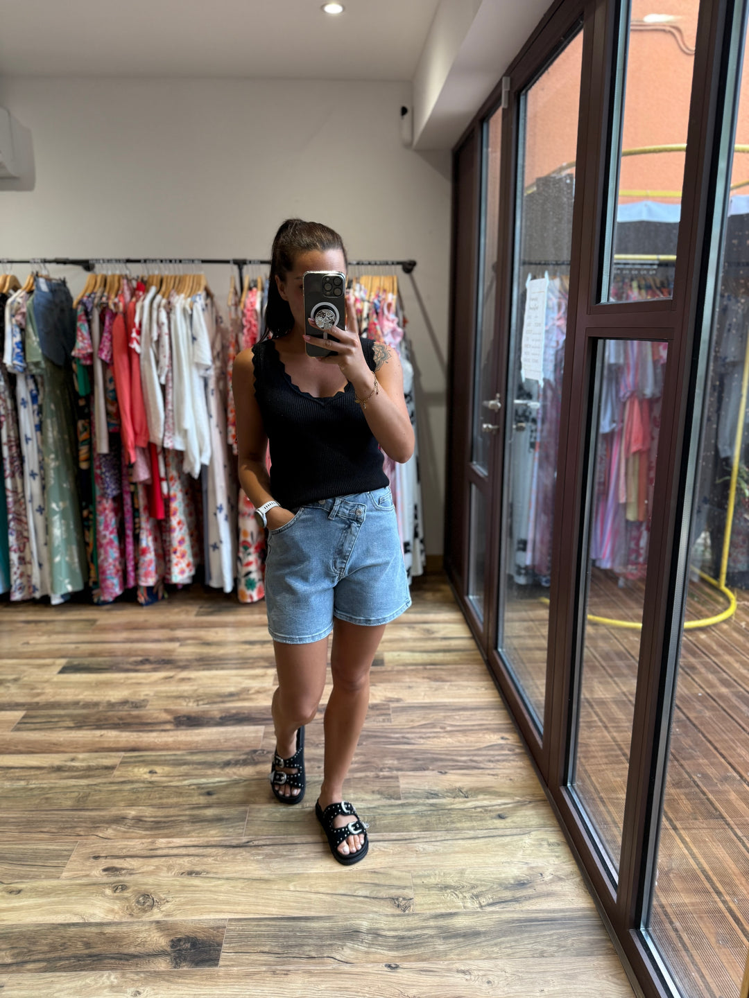 Short en jean Beline