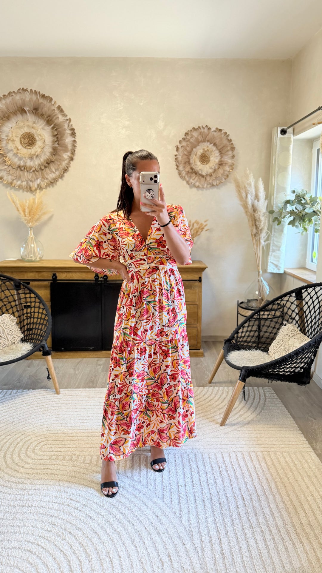 Robe longue Lindy CURVY