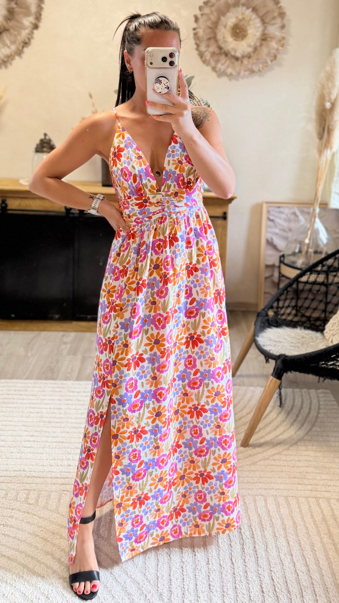 Robe longue Pina
