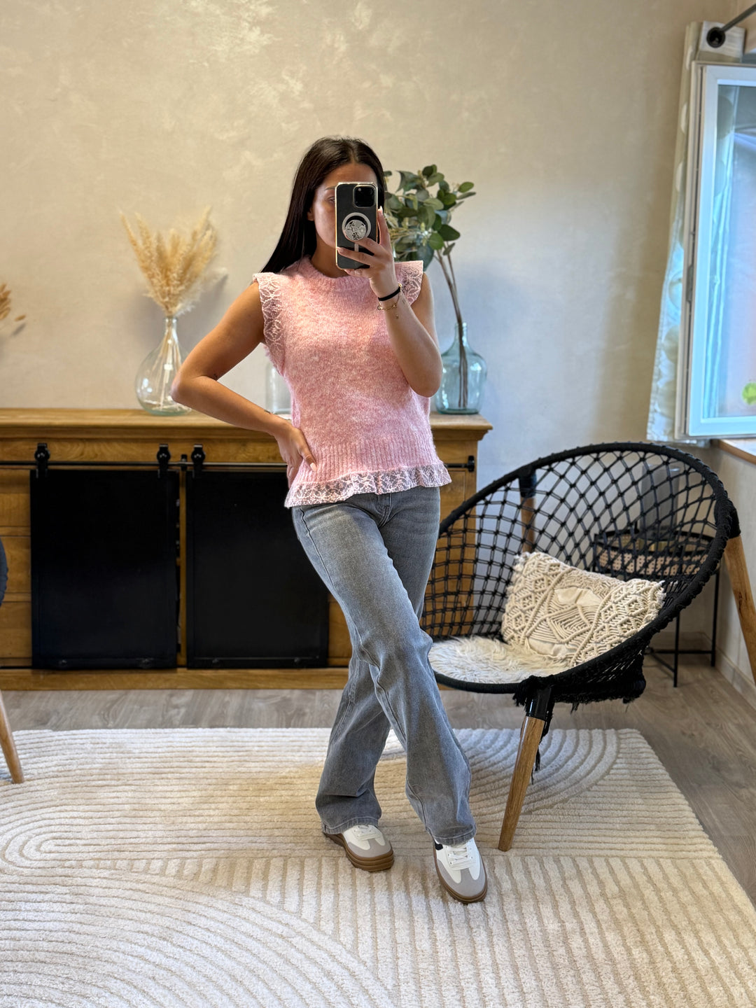 Pull sans manches Nawel