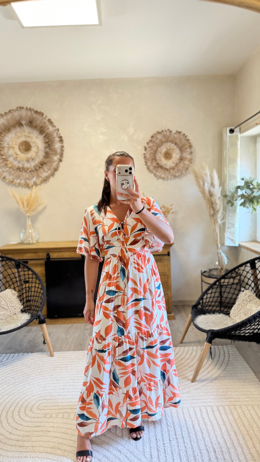 Robe longue Sandy CURVY