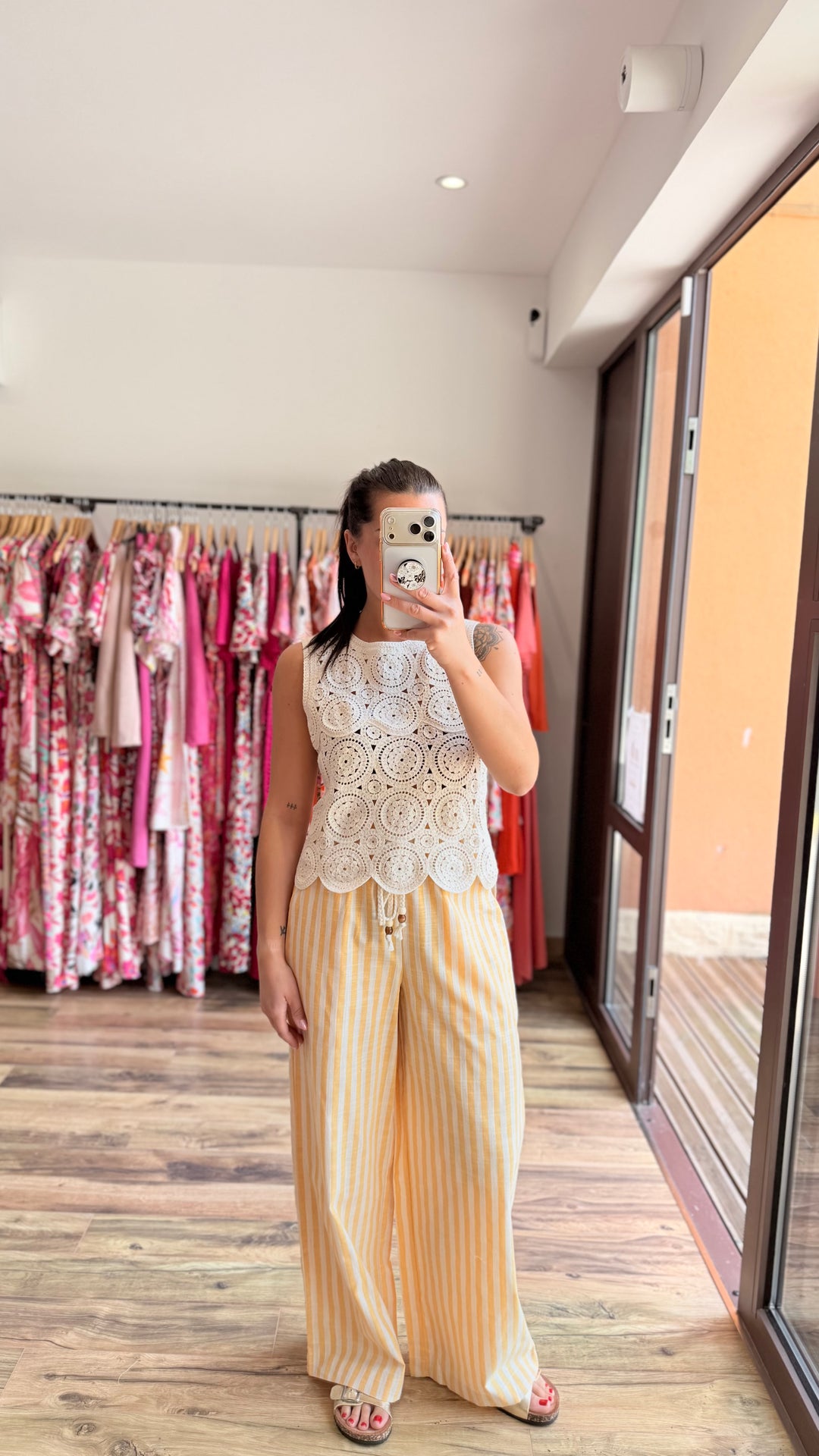 Top crochet David