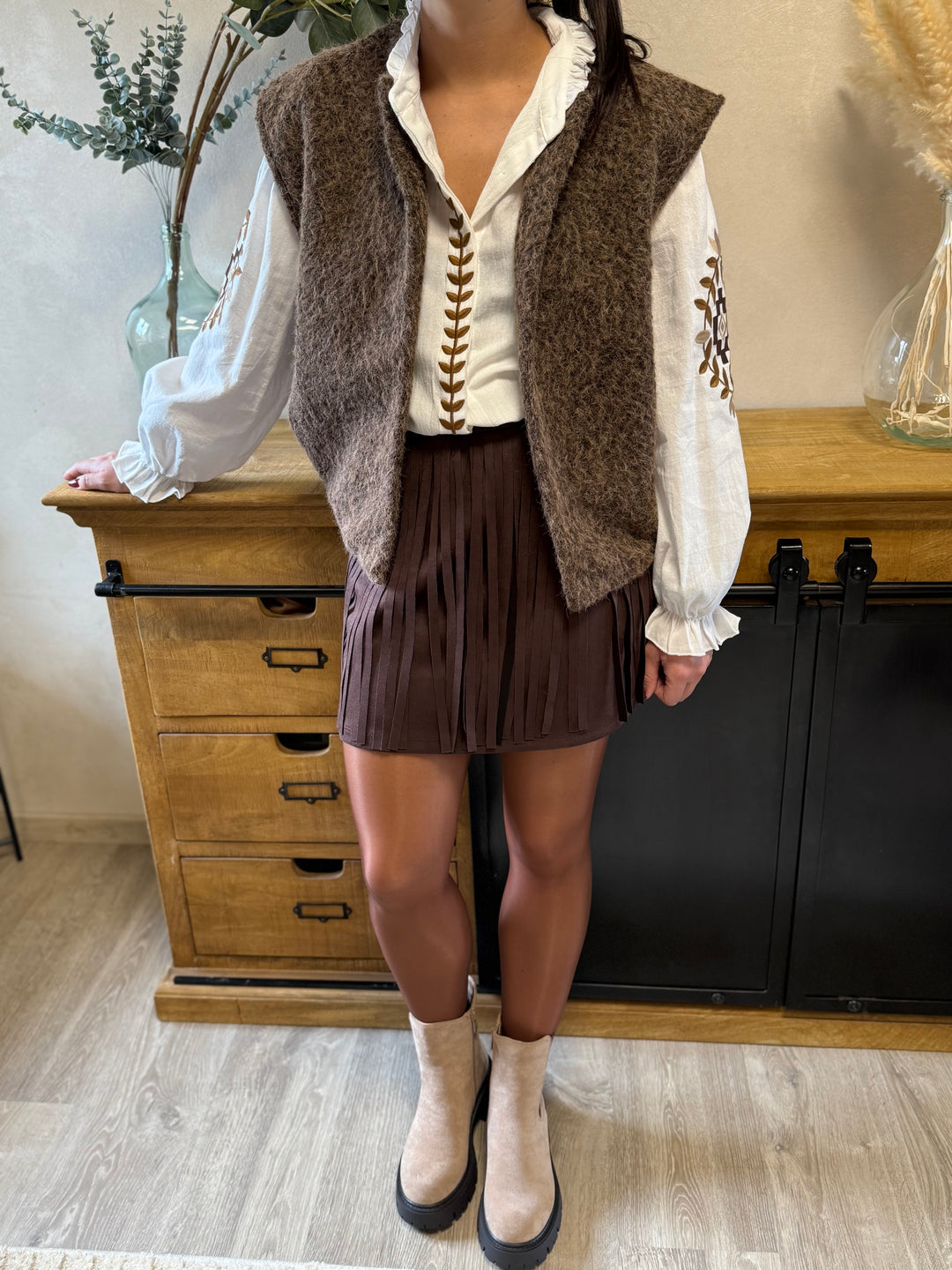 Gilet Sebby choco