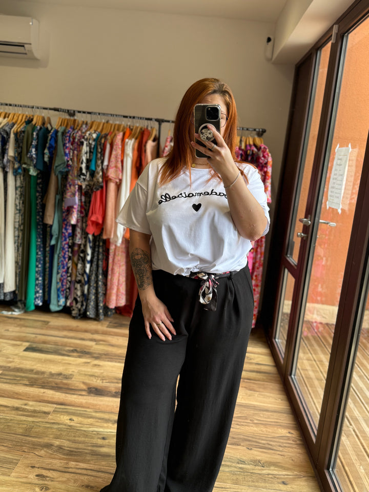 Pantalon fluide Noir curvy