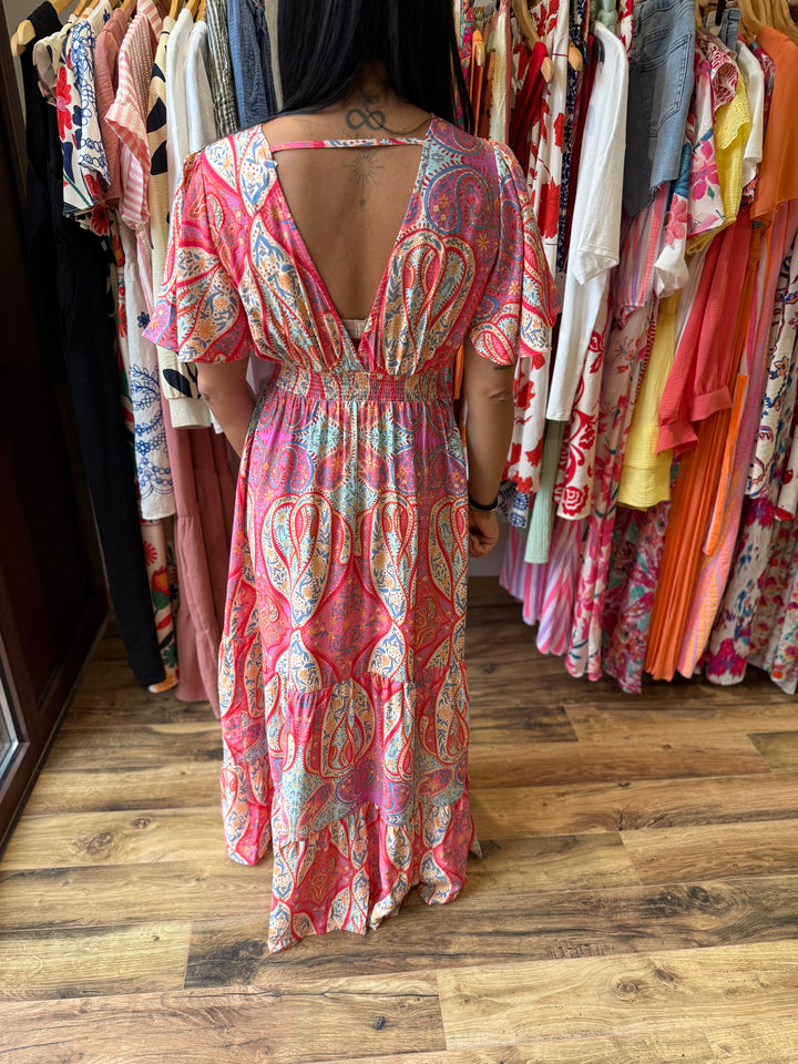 Robe longue Calinda