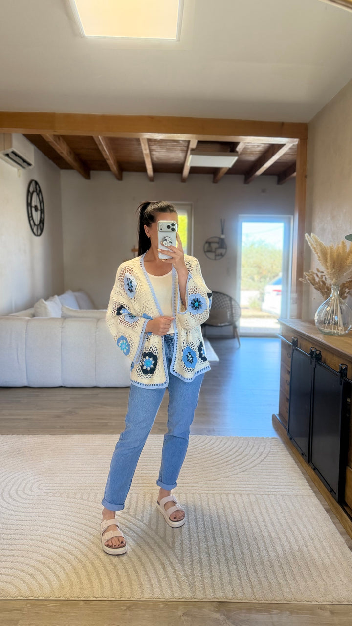 Gilet Pacy bleu