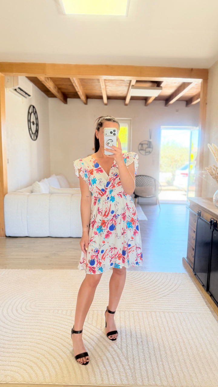 Robe courte Qual