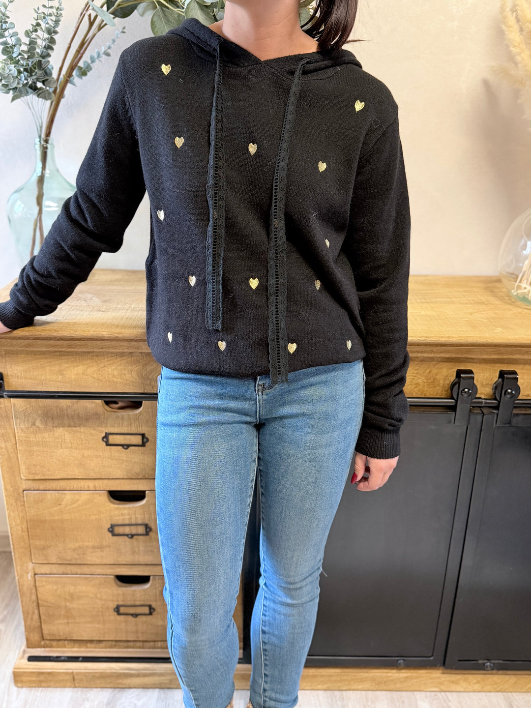 Pull à capuche Pauline