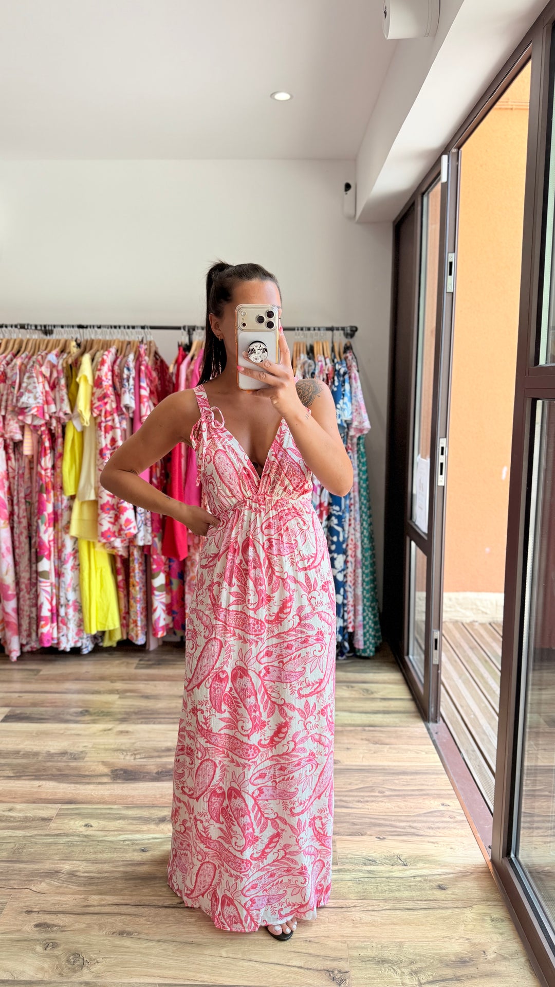 Robe longue Nael CURVY