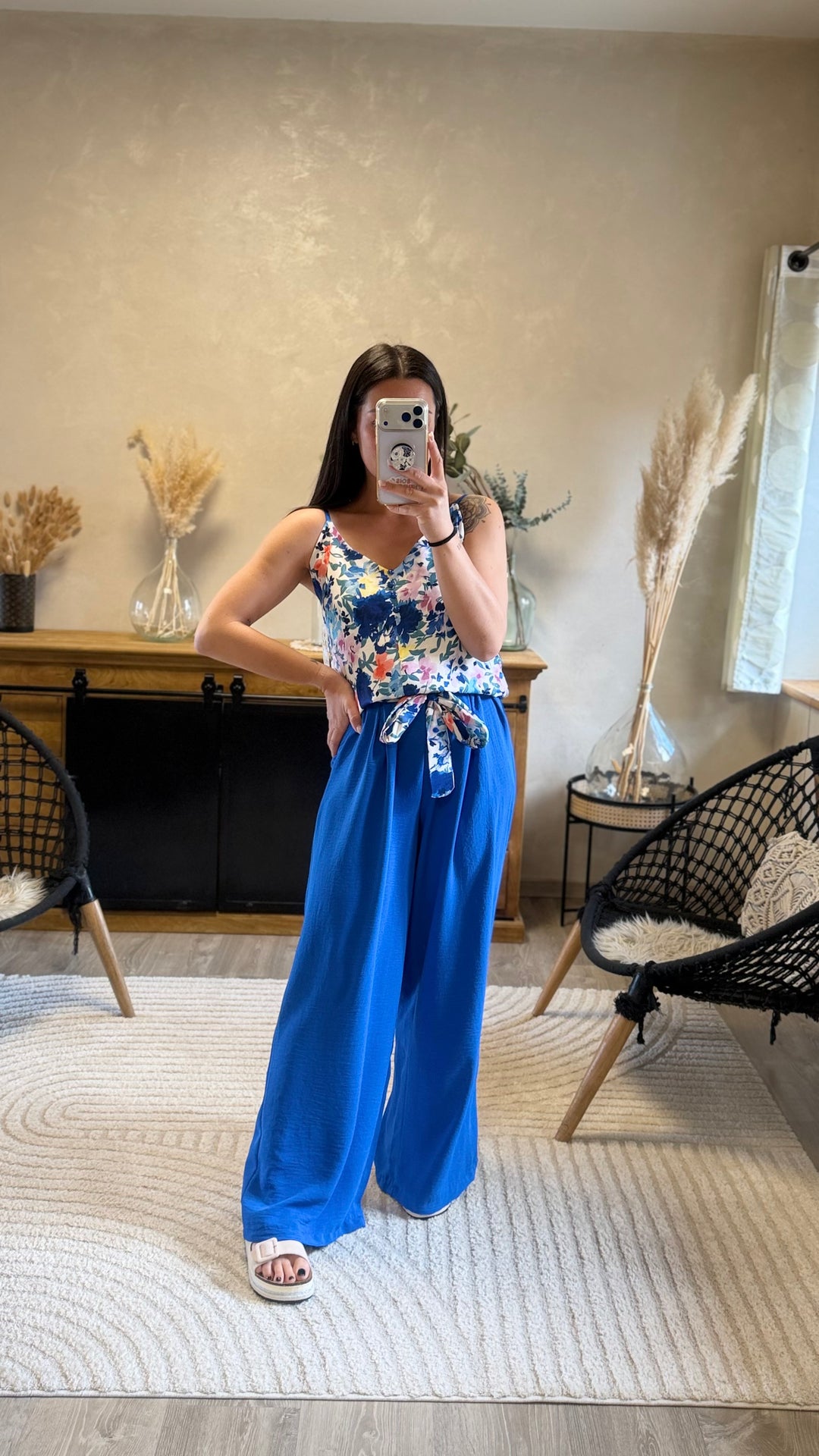 Top Hugo bleu CURVY
