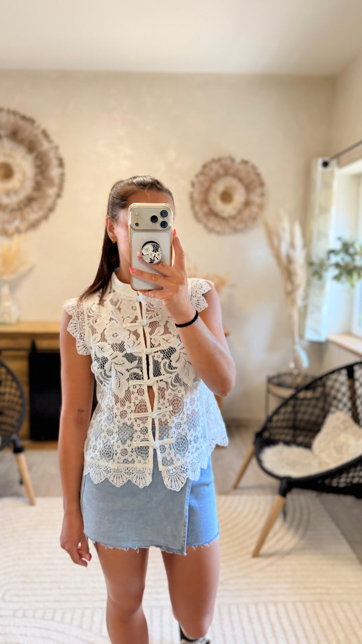 Top Dante blanc