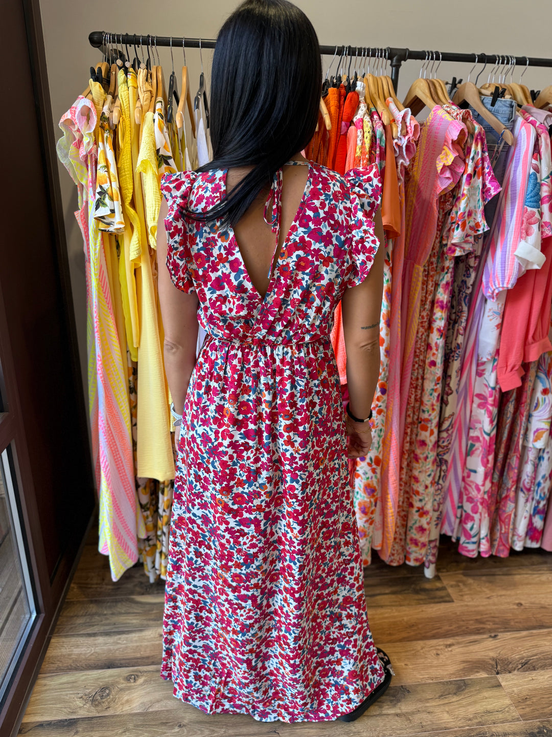 Robe longue charline CURVY (PRÉCOMMANDE EXPÉDITION 3/06)