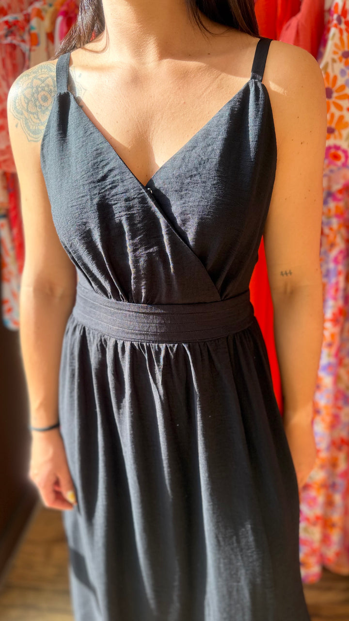 Robe longue Molly noir