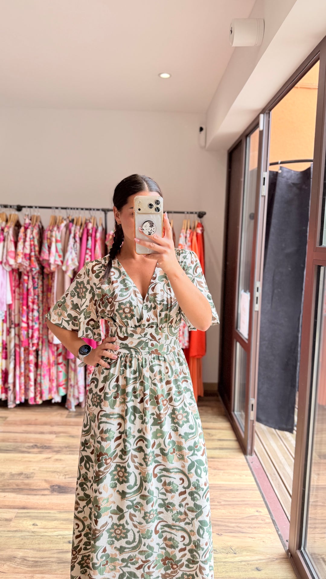 Robe longue Ross CURVY