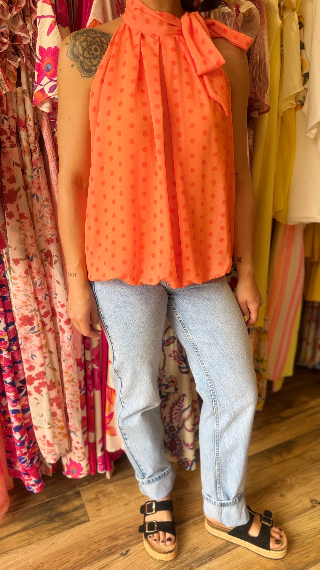 Top Zalia orange