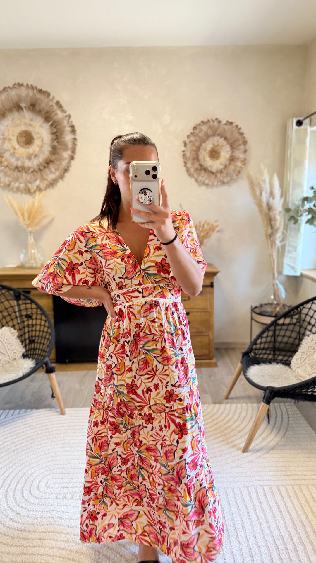 Robe longue Lindy CURVY