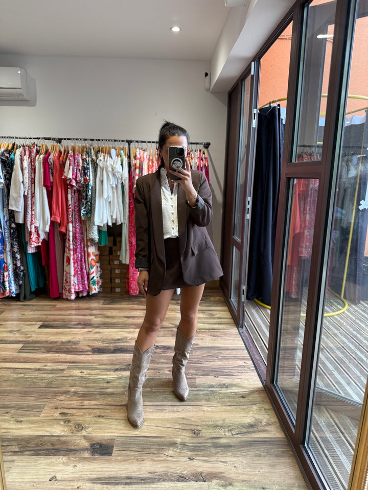 Blazer choco CURVY