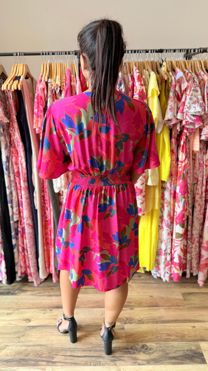 Robe courte Olia CURVY
