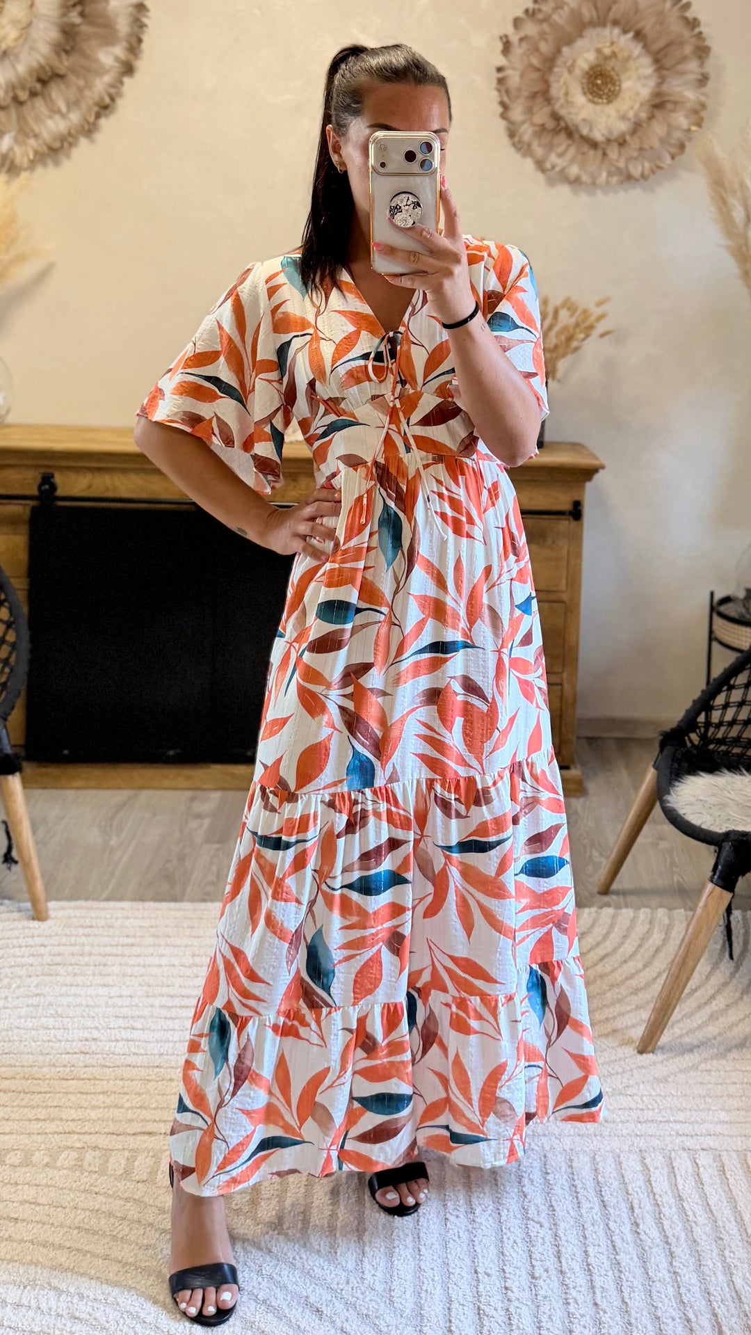 Robe longue Sandy CURVY