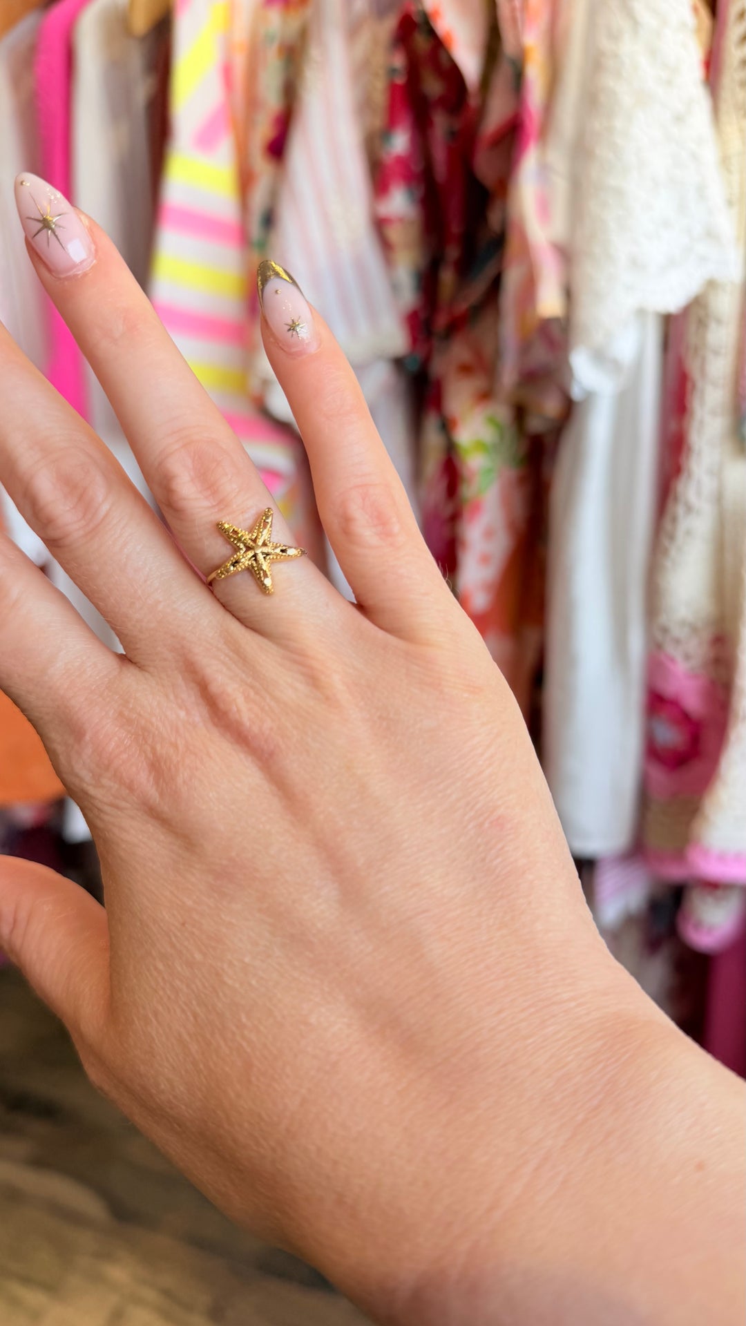 Bague Étoile mer