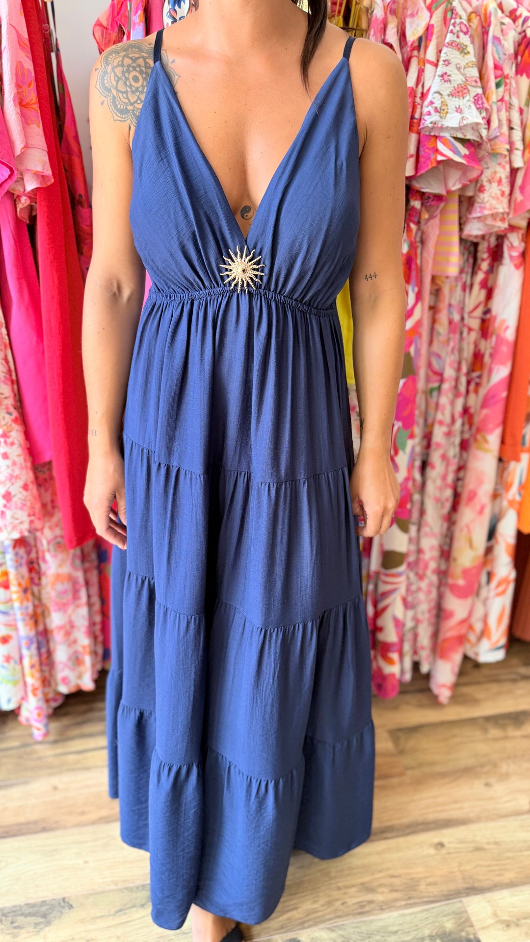 Robe longue Soleil Marine CURVY