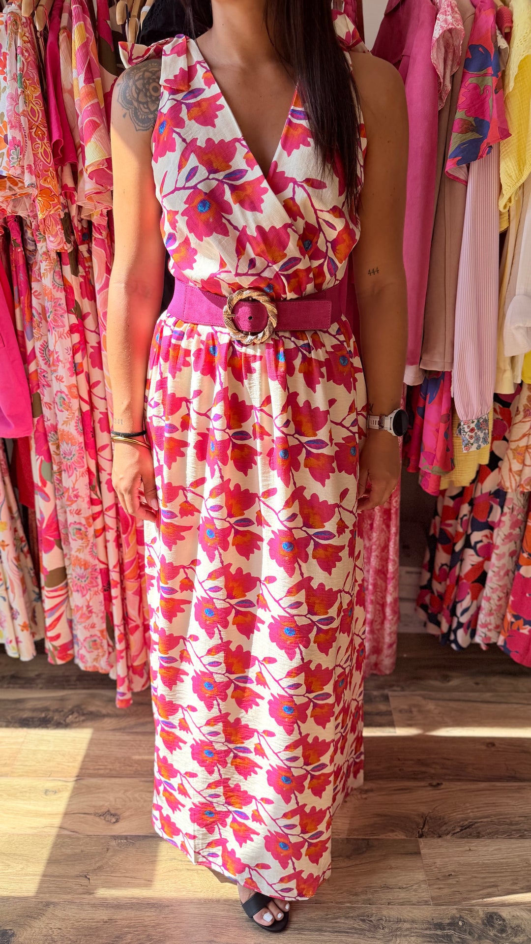 Robe longue Rebeka CURVY