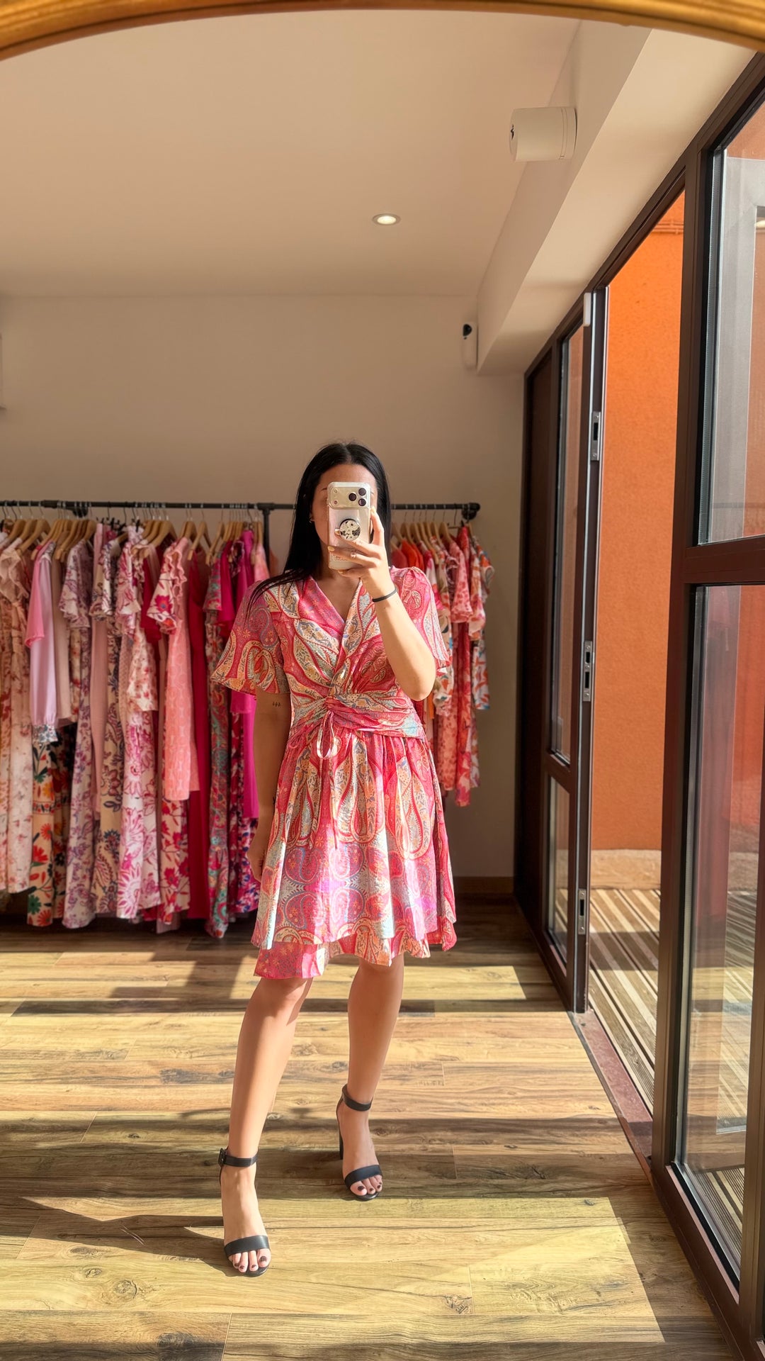 Robe courte Calinda