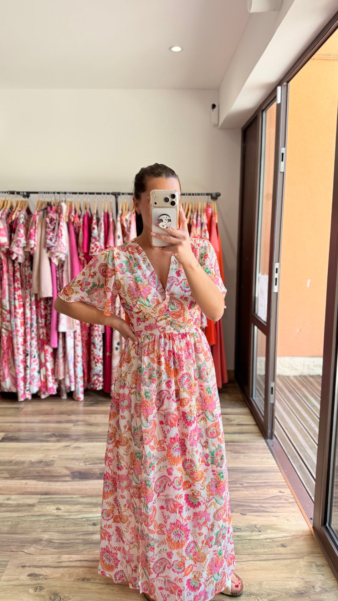 Robe longue Tollia