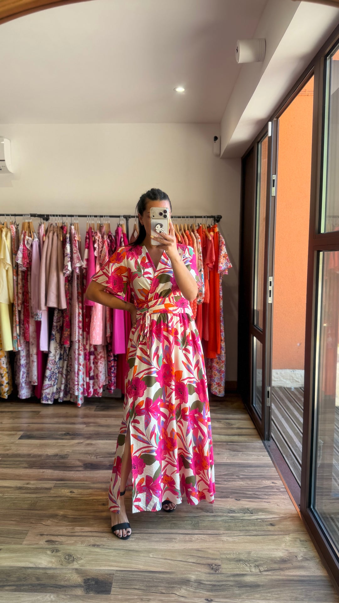 Robe longue Opale