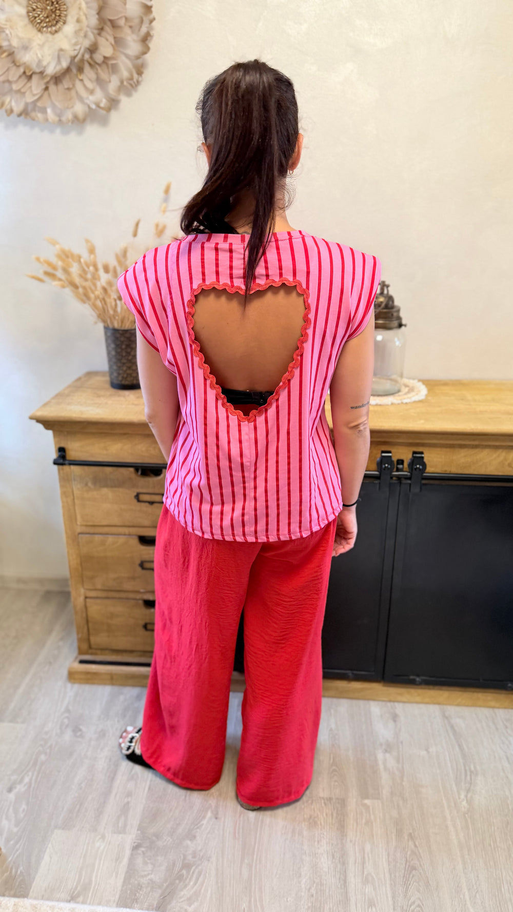 Pantalon Valentino rouge