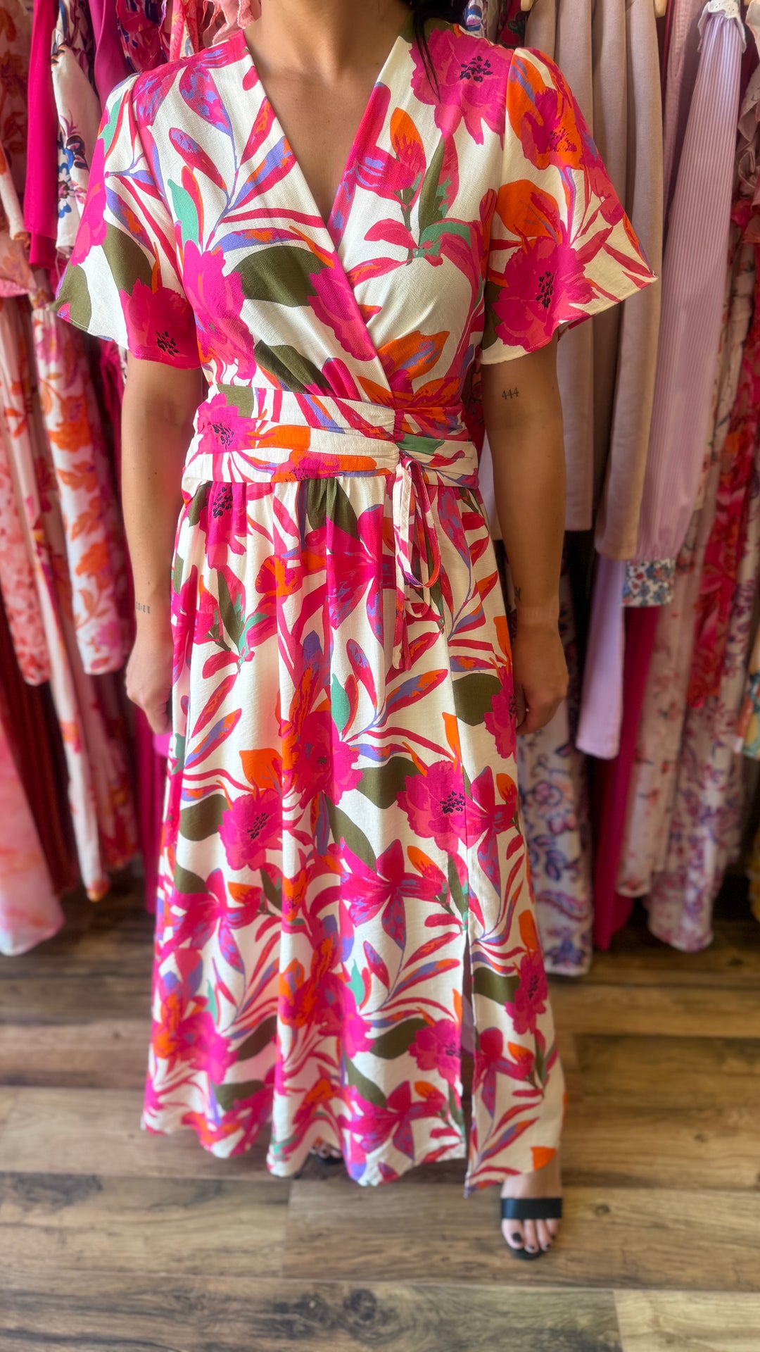 Robe longue Opale