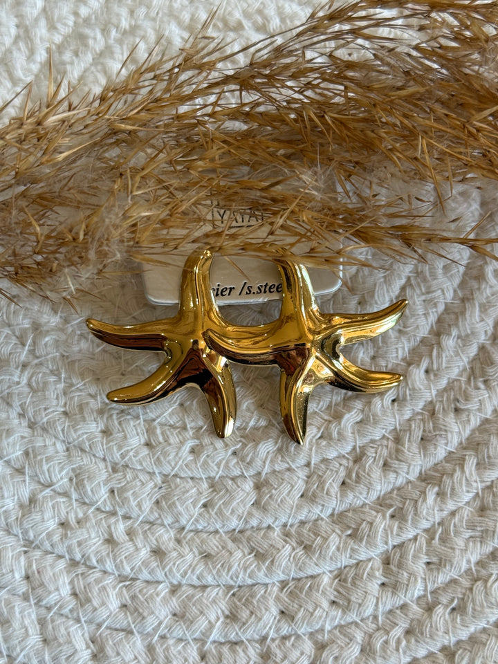 Boucles d’oreilles étoile de mer