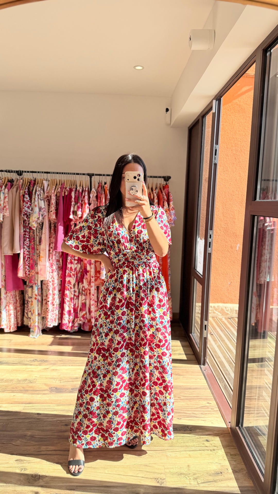 Robe longue Clyde CURVY PRÉCOMMANDE EXPÉDITION 1/06)