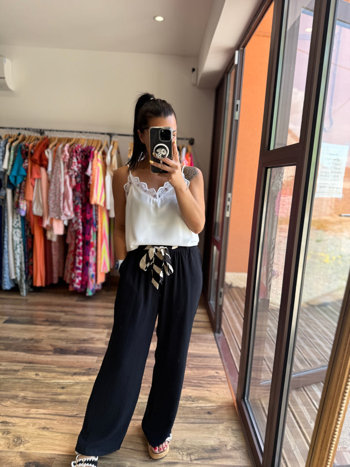 Pantalon Julie noir CURVY