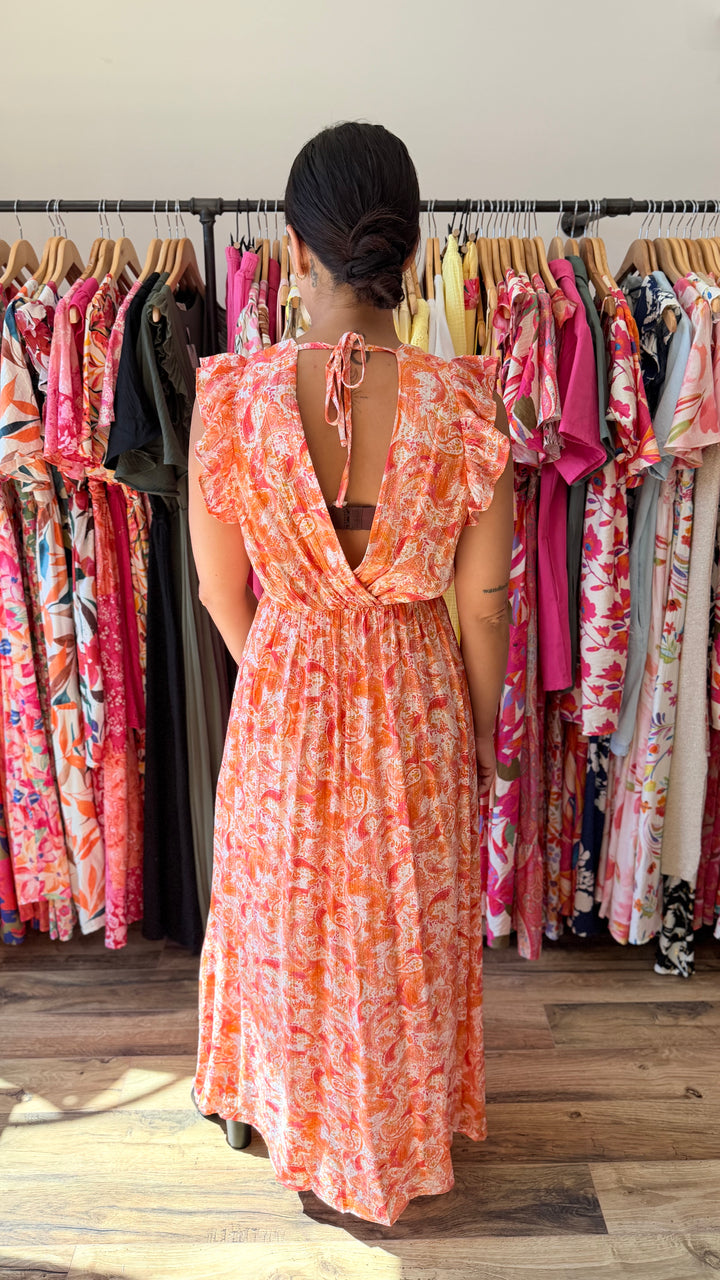 Robe longue Roman CURVY