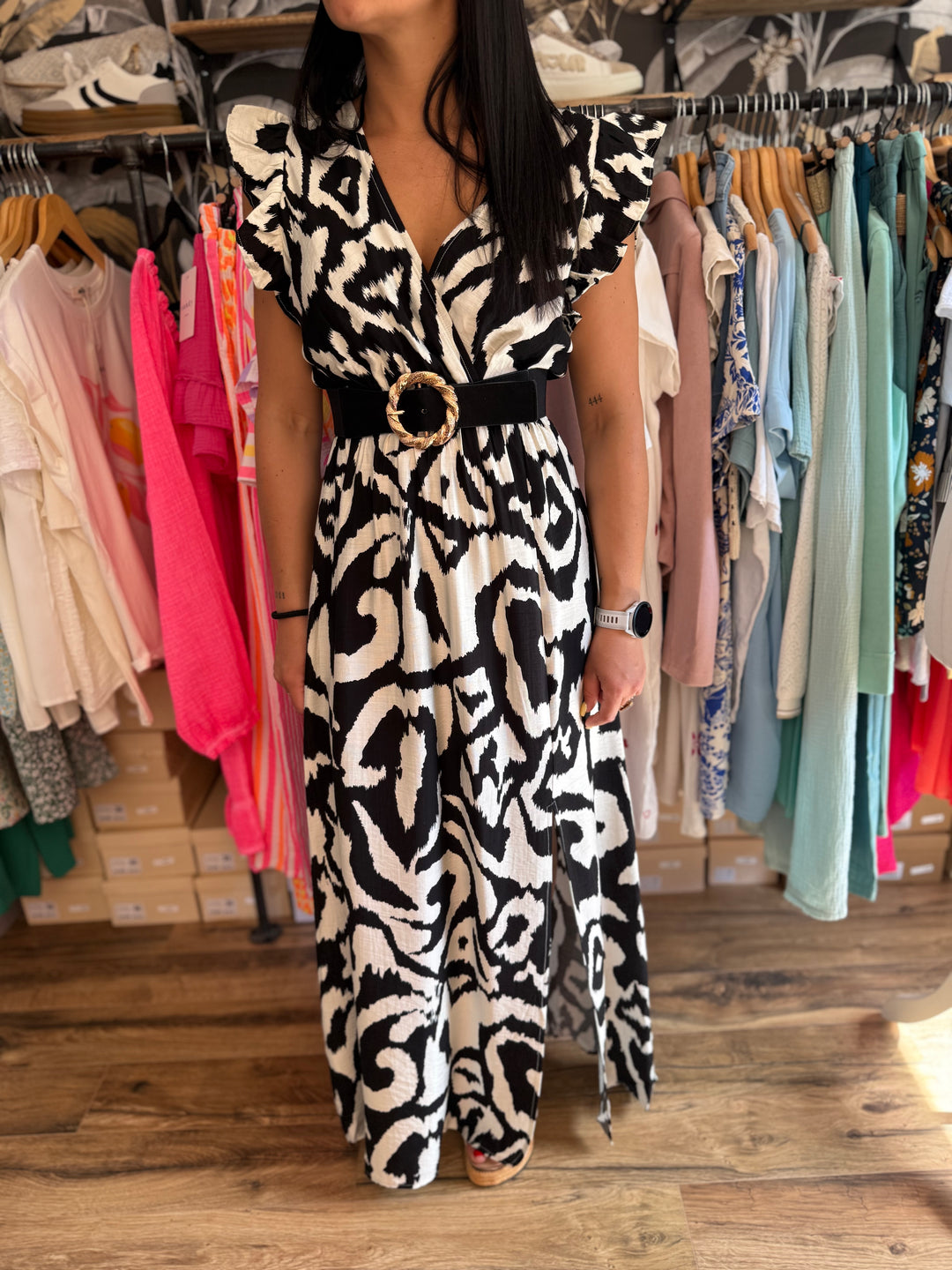 Robe longue Mark CURVY