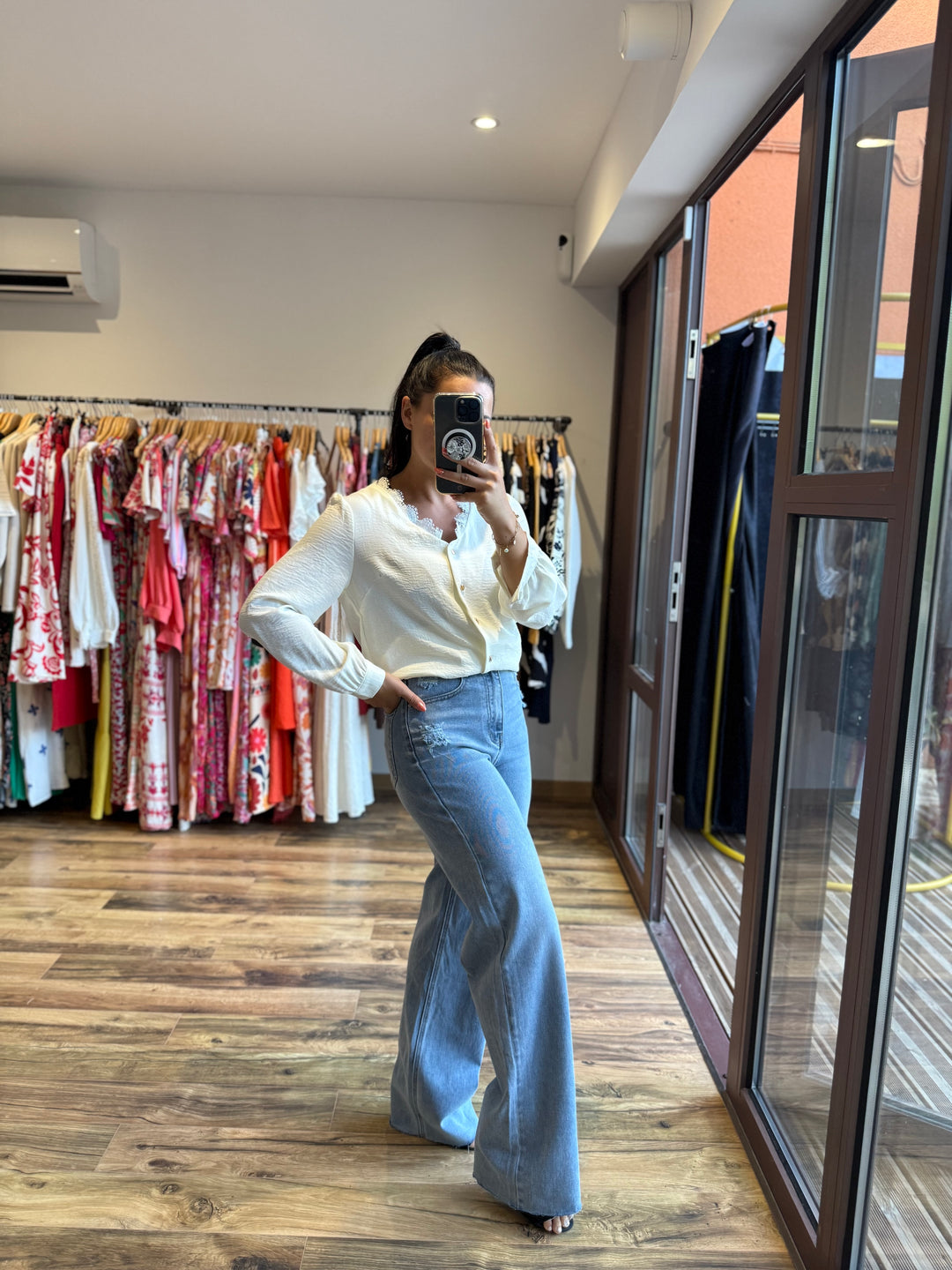 Chemise Anela blanche