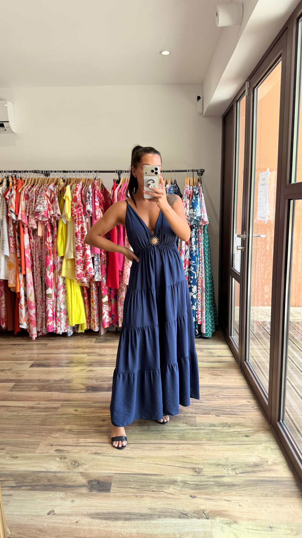 Robe longue Soleil Marine CURVY